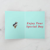 可愛い甥の誕生日カード カード (内部)