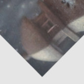 可愛い田舎のマウスとランタン素朴の切り離し 薄葉紙 (詳細)