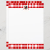 可愛い田舎好きの紙シート (正面/裏面)