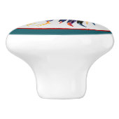 可愛い田舎娘の装飾 セラミックノブ (側面)