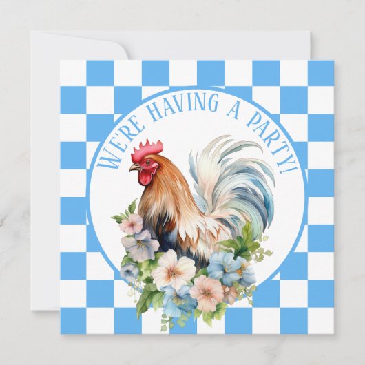 可愛い田舎娘 招待状 (正面)