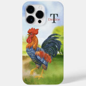 可愛い田舎者にモノグラムを追加 Case-Mate iPhoneケース (裏面)