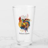 可愛い田舎鶏の愛人グラス タンブラーグラス (裏面)