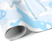 可愛い男の赤ちゃん柄 ラッピングペーパー (ロールコーナー)