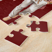 可愛い男パーソナライズされた名 ジグソーパズル (側面)