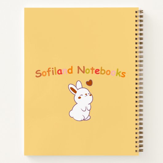 可愛い男🥨🍁 ノートブック (裏面)