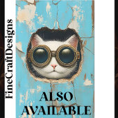 可愛い白猫キッテン隠し覗きAQ4デコパージュ 薄葉紙