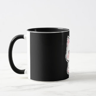 可愛い白猫 マグカップ