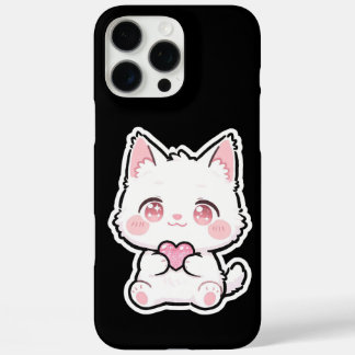 可愛い白猫 iPhone 16 PRO MAXケース