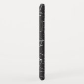 可愛い白黒の木柄 Case-Mate iPhoneケース (裏面/右)