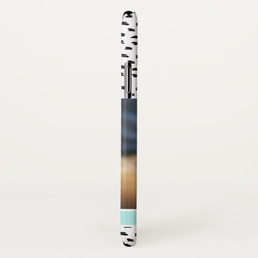 可愛い白黒の染めペットの写真 | アクア Case-Mate iPhoneケース (裏面/右)