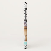 可愛い白黒の染めペットの写真 | アクア Case-Mate iPhoneケース (裏面/左)