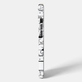 可愛い白黒の猫 Case-Mate iPhoneケース (裏面 / 左)