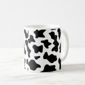 可愛い白黒の農場の乳牛のプリント コーヒーマグカップ (正面右)