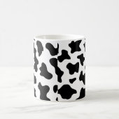 可愛い白黒の農場の乳牛のプリント コーヒーマグカップ (中央)