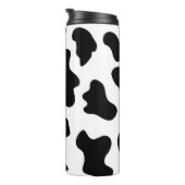 可愛い白黒の農場の乳牛のプリント タンブラー (回転右)