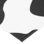 可愛い白黒の農場の乳牛のプリント テーブルクロス (アングル)