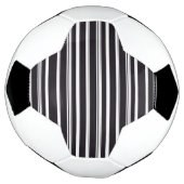 可愛い白黒ストライプ サッカーボール (回転)