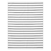 可愛い白黒ストライプ テーブルクロス (正面)