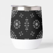 可愛い白黒ドットアートパターン (右面)