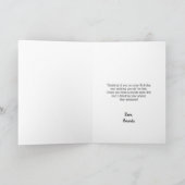 可愛い白黒パンダin竹誕生日 カード (内部)