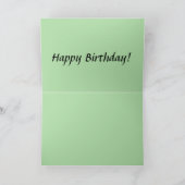 可愛い白黒ポップアートタキシード猫ハート カード (内部)