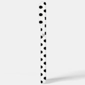 可愛い白黒水玉模様柄 Case-Mate iPhoneケース (裏面 / 左)