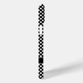 可愛い白黒水玉模様模様(モノグラム) Case-Mate iPhoneケース (裏面 / 右)