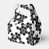 可愛い白黒16進データパターン フェイバーボックス (裏面サイド)