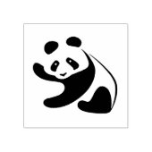 可愛い白黒 ラバースタンプ (インプリント)