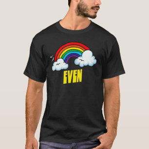 可愛い皮肉レトロヴィンテージ80s虹 tシャツ