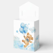 可愛い真珠の待ちブルーボーイベビーシャワー散水 フェイバーボックス (オープン)