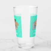 可愛い眠るナマケモノは怠け者の熱帯ジャングル タンブラーグラス (右)