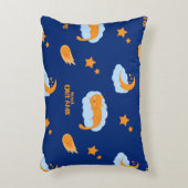 可愛い眠る猫の雲に甘い夢 アクセントクッション (正面(垂直))