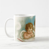 可愛い祈天使が三匹 コーヒーマグカップ (左)