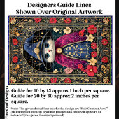 可愛い神秘的なファンタジーウィザードキャットDA6デコページ 薄葉紙