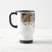 可愛い私たちはあなたを愛している母の写真 トラベルマグ (左)