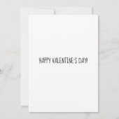 可愛い私とハリネズミのカップル カード (裏面)