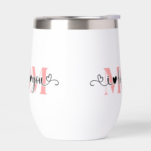 可愛い私はママが大好き (左面)