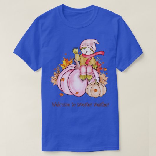可愛い秋の心1 Tシャツ (デザイン正面)