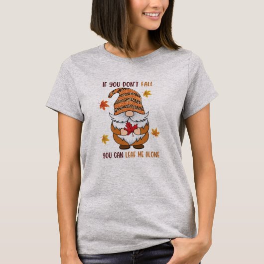 可愛い秋スイートフォール/ノーム Tシャツ (正面)