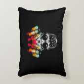 可愛い秋スパイダーとドドロップハット アクセントクッション (正面(垂直))