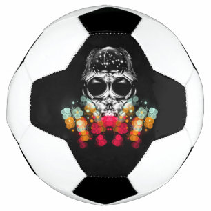 可愛い秋スパイダーとドドロップハット サッカーボール