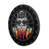 可愛い秋スパイダーとドドロップハット ダーツボード (正面右)