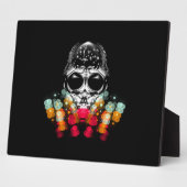 可愛い秋スパイダーとドドロップハット フォトプラーク (側面)