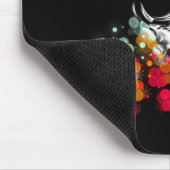 可愛い秋スパイダーとドドロップハット マウスパッド (コーナー)