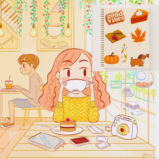 可愛い秋🍁🥨 ノートブック