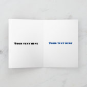 可愛い秘書書のノート漫画 カード (内部)