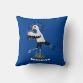 可愛い秘書書のノート漫画 クッション (裏面)