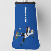 可愛い秘書書のノート漫画 ゴルフヘッドカバー (回転90)